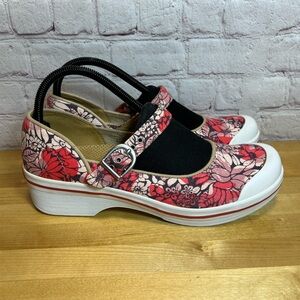 Dansko Valerie Vegan Floral Mary Jane Women’s Size 41 US 10.5